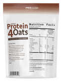 PEScience escena de desayuno con Protein4Oats y avena muestra conveniencia diaria