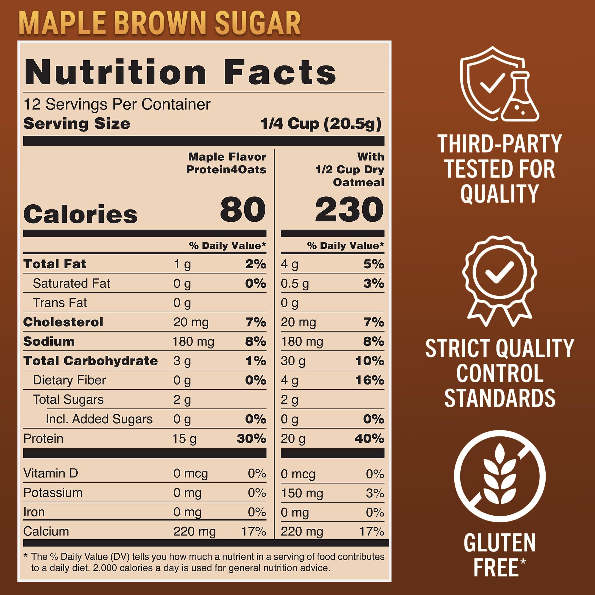 PEScience frasco de overnight oats preparado con Protein4Oats listo para consumir