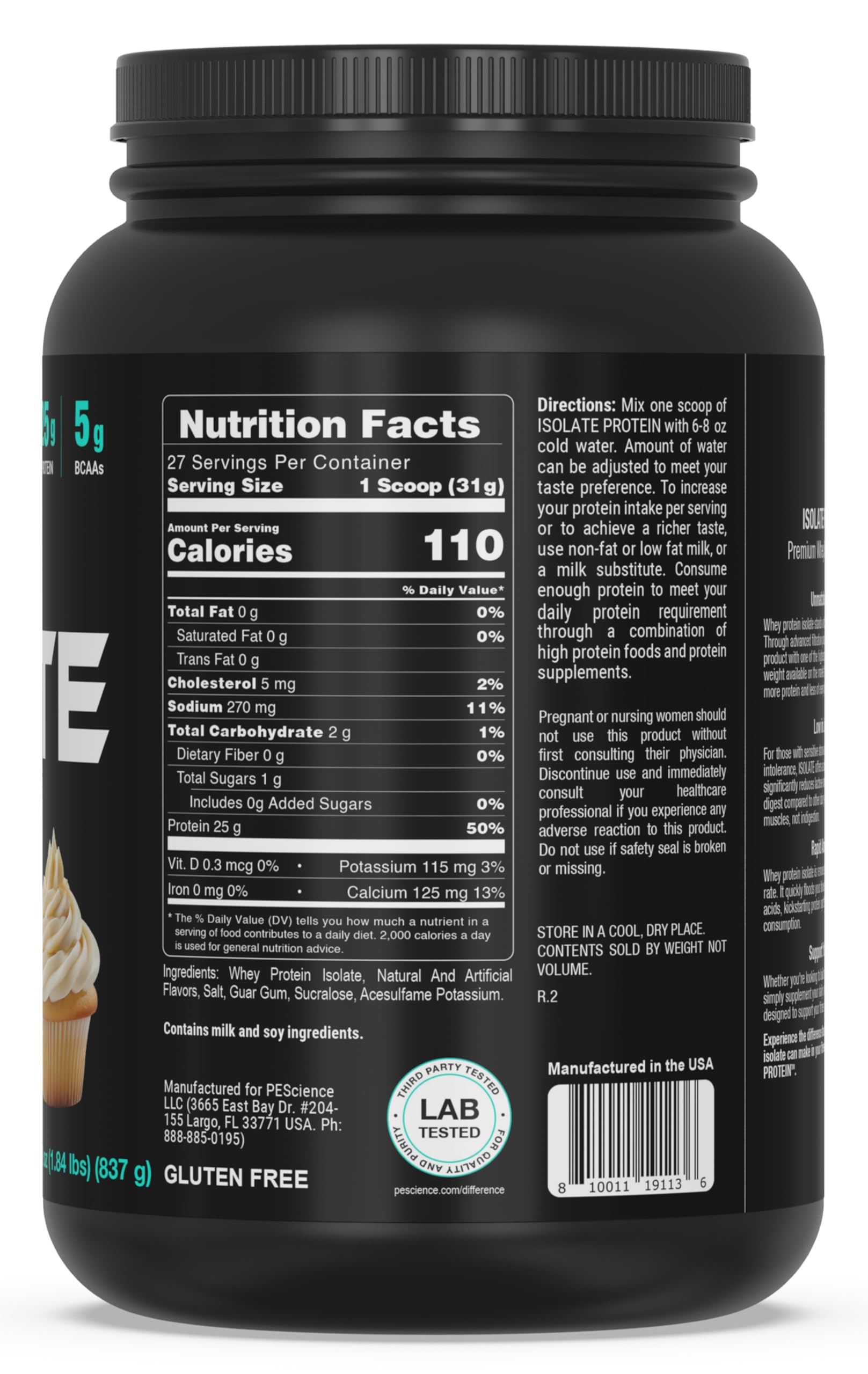 PEScience pancake preparado con proteína para añadir proteína a recetas