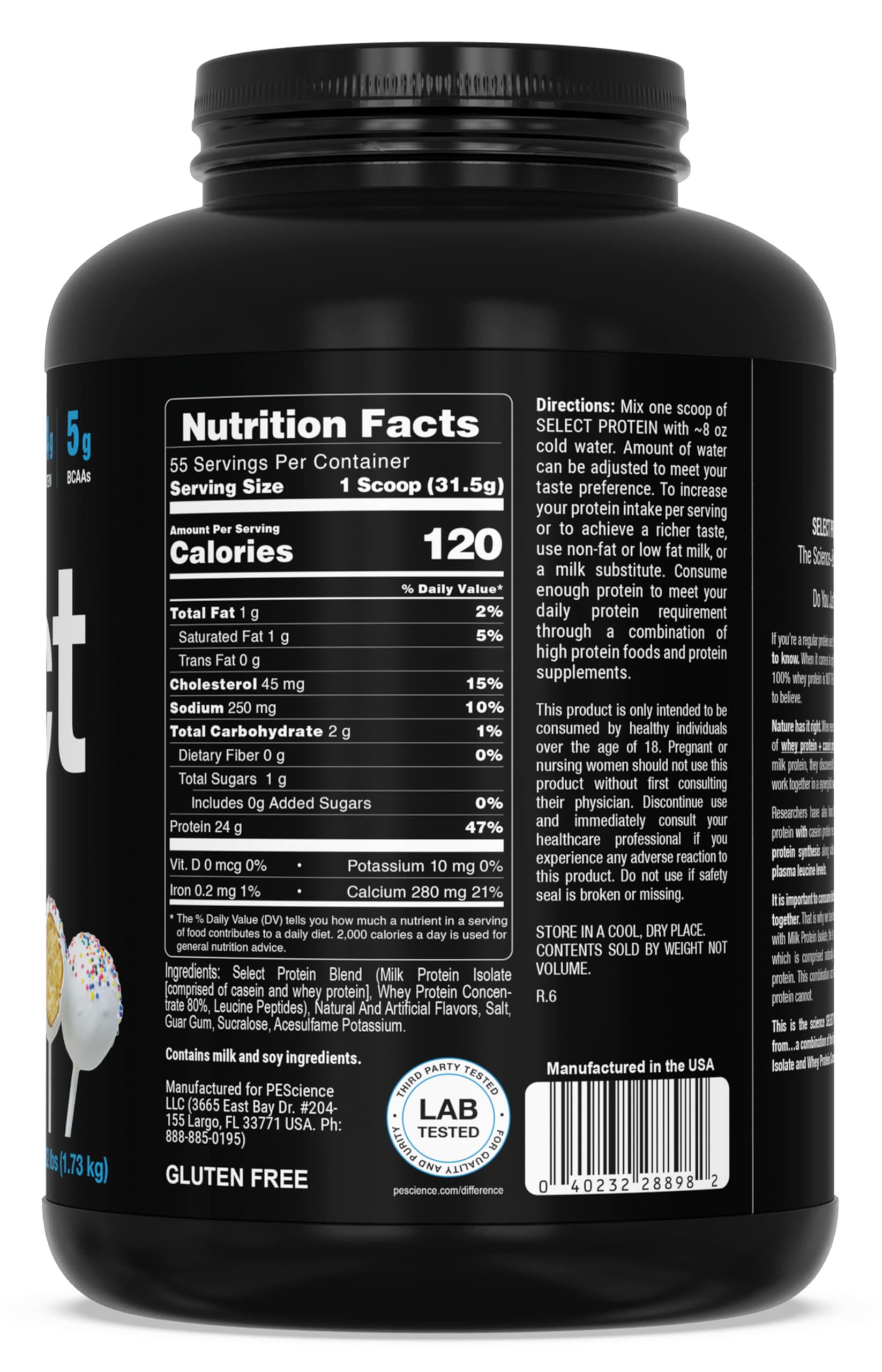 PEScience batido en gimnasio representando uso pre o post ejercicio