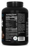 Etiqueta nutricional PEScience Select mostrando 23 g proteína y declaraciones de pruebas de laboratorio