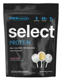 PEScience envase frontal Cake Pop mostrando nombre y tamaño, ideal para elegir sabor