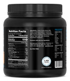 PEScience Select Protein bebida junto a mancuernas, beneficio de recuperación post entreno