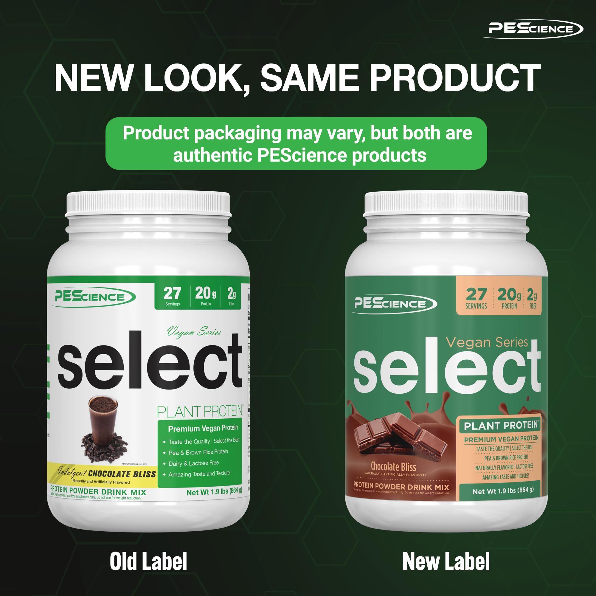 PEScience polvo vista cercana textura fina para mezcla suave