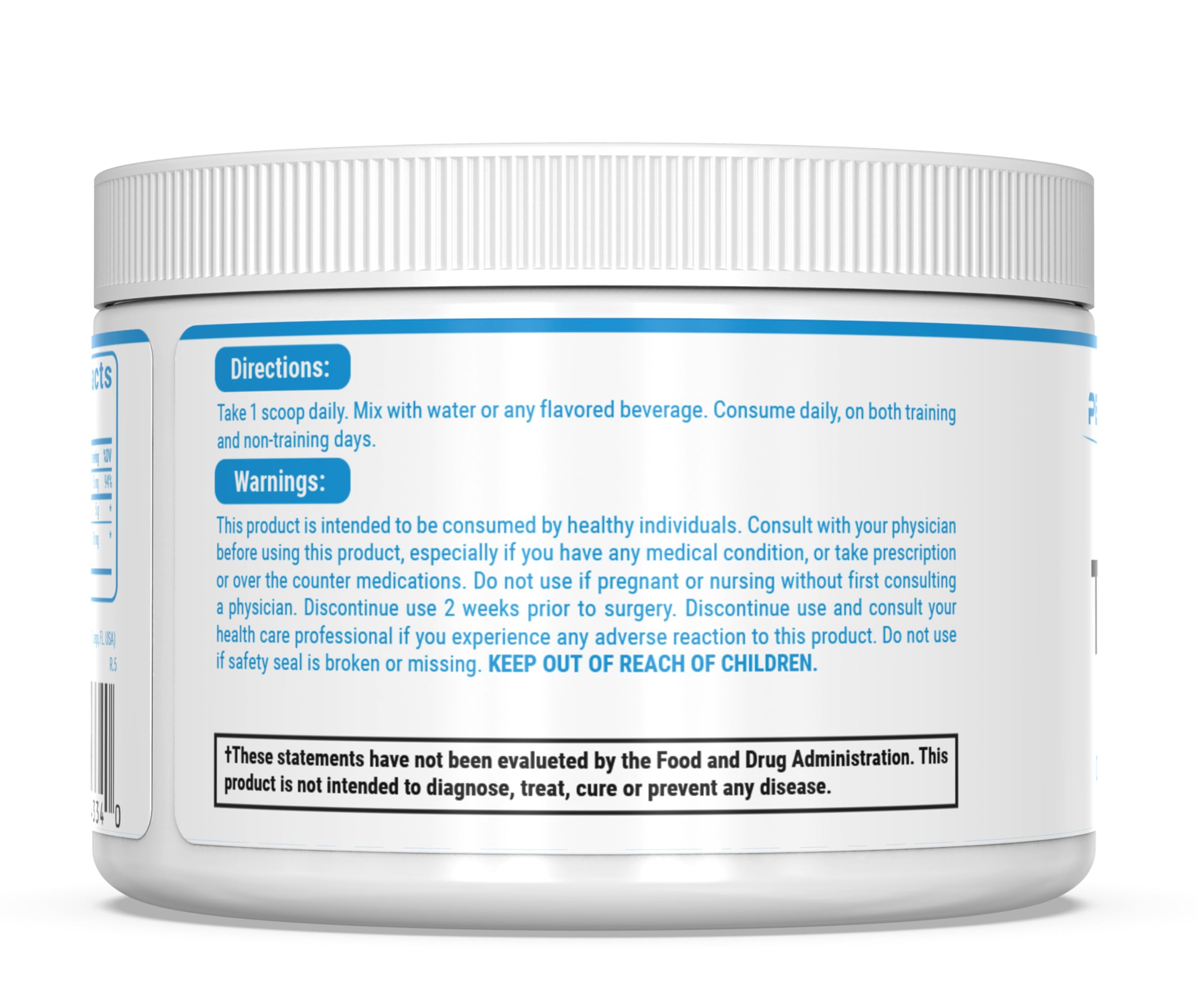 PEScience TruCreatine+ añadido a batido deportivo, conveniencia en entrenamiento