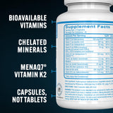 PEScience TruMulti etiqueta cerca con lista de ingredientes destacada