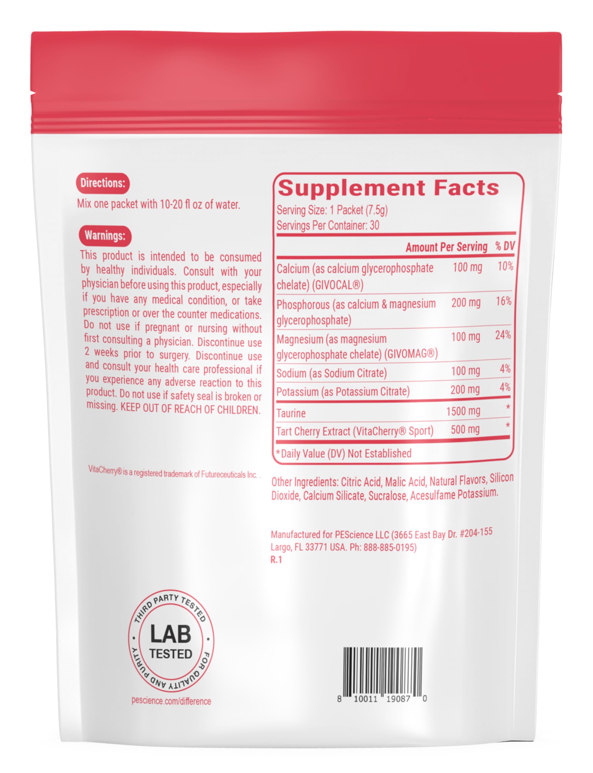 PEScience Versalyte usado por deportista apoya hidratación en entrenamiento