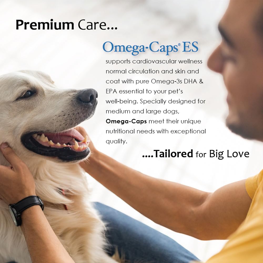 Pet Health Solutions botella abierta con cápsulas visibles para almacenamiento prolongado