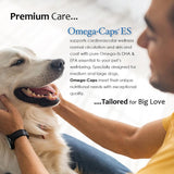 Pet Health Solutions botella abierta con cápsulas visibles para almacenamiento prolongado