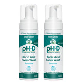 pH-D Feminine Health frente del envase mostrando diseño y beneficios