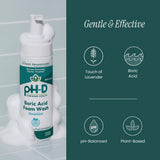 pH-D Feminine Health uso en ducha para frescura tras ejercicio