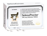 Pharma Nord envase frontal de SelenoPrecise mostrando cantidad y diseño del producto