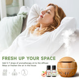 PHATOIL en difusor en sala, ambiente agradable