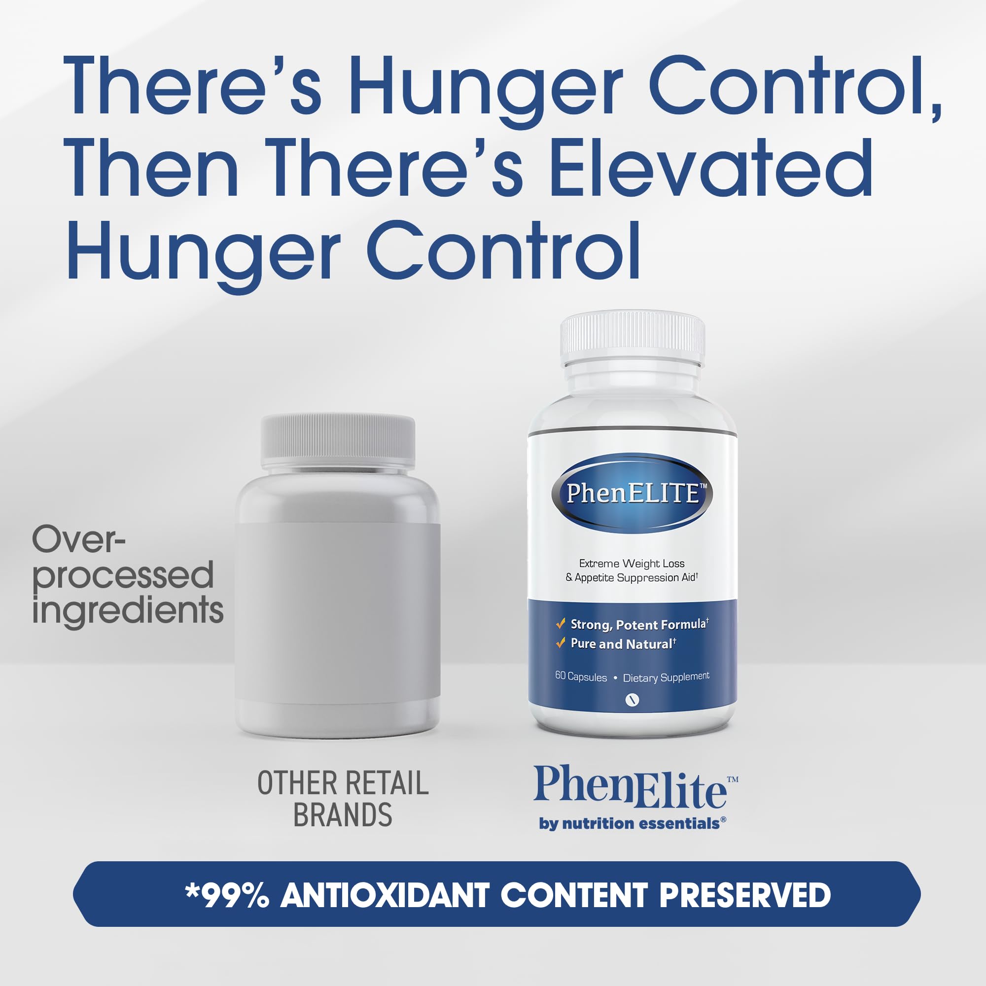 Phenelite con ingredientes naturales (frambuesa, té verde, kelp) indicando origen vegetal