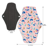 PHOGARY compresa colocada en ropa interior nocturna, absorción y seguridad nocturna