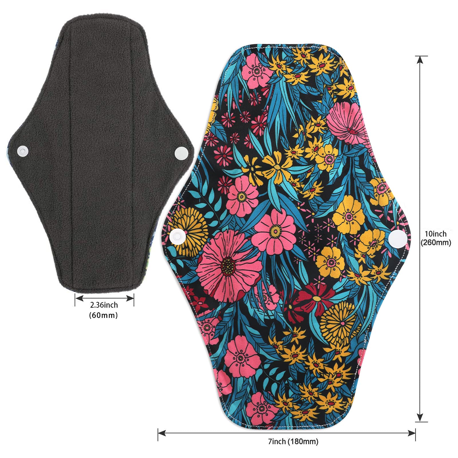 PHOGARY primer plano de la textura de bambú con carbón, suave y neutraliza olores