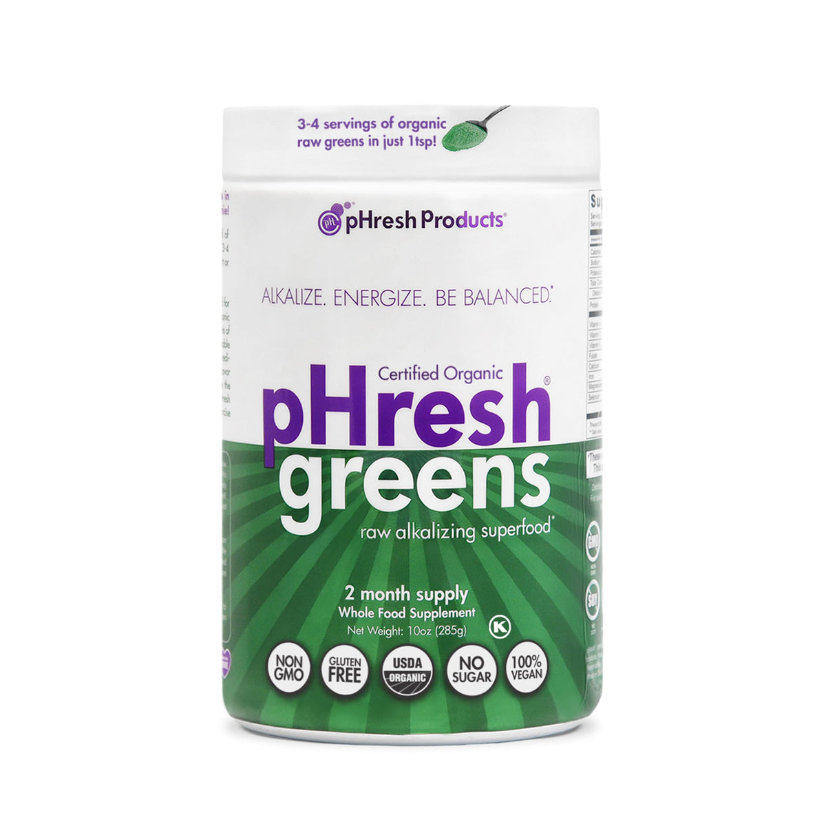 Phresh envase frontal mostrando marca y beneficio nutricional