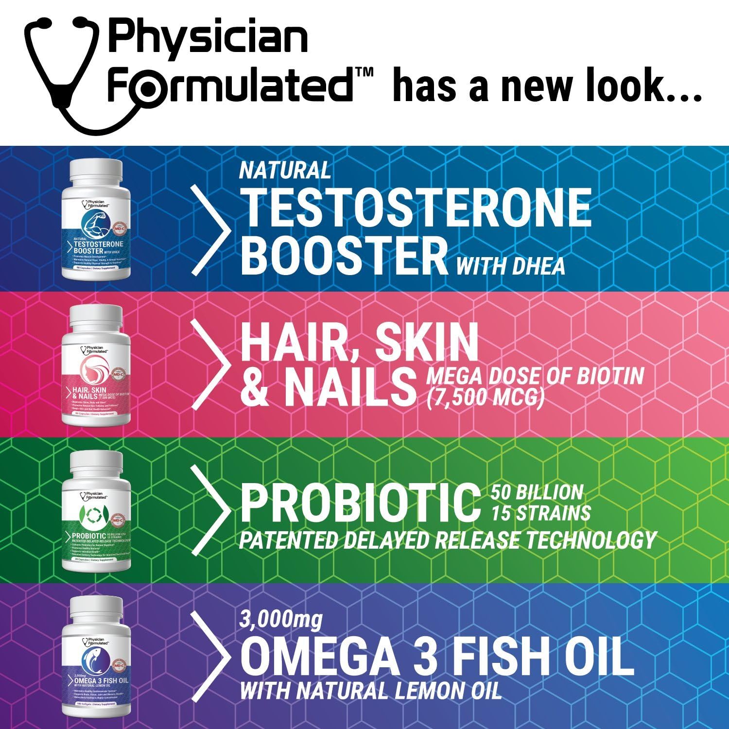 Physician Formulated imagen de pesca sostenible que resalta origen salvaje