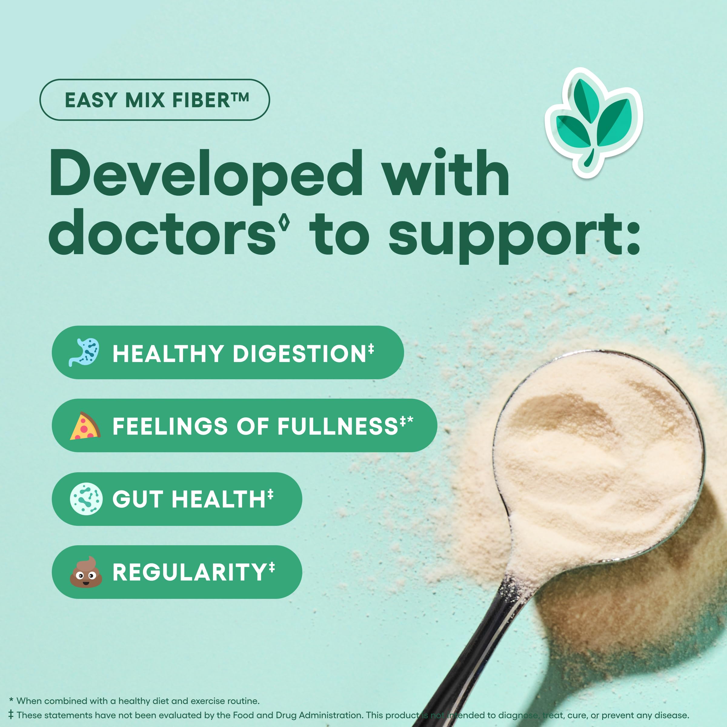 Physician's CHOICE etiqueta con ingredientes y pruebas de pureza