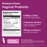 Physician's CHOICE tamaño del envase comparado con teléfono para escala