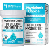 Physician's CHOICE frasco frontal mostrando la etiqueta y beneficios