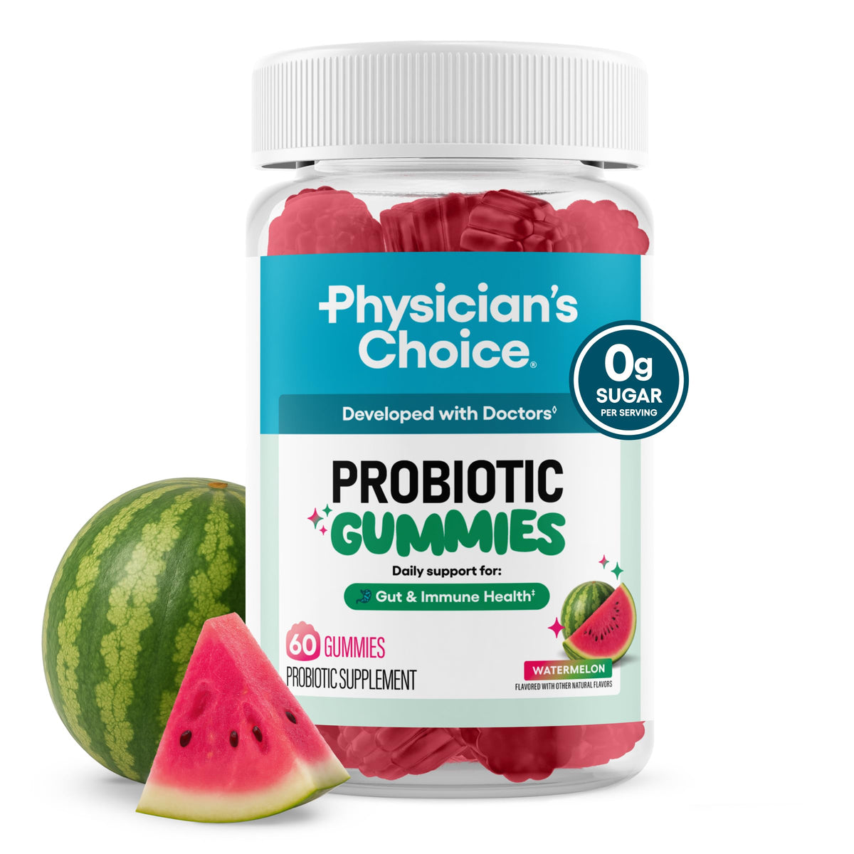 Physician's CHOICE empaque frontal mostrando información y beneficios claros