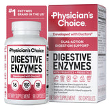 Physician's CHOICE vista frontal del envase mostrando beneficios para la digestión