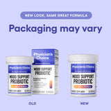 Physician's CHOICE ingredientes en primer plano: ashwagandha y vitaminas B, resaltando calidad