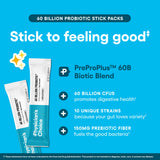 Physician's CHOICE stick en mano para comparar tamaño y portabilidad