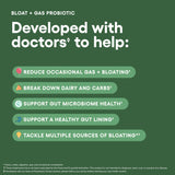 Physician's CHOICE ingredientes en polvo para ilustrar enzimas y prebióticos activos