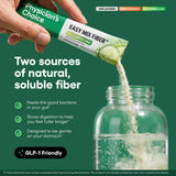 Physician's CHOICE display con sabores ilustrando variedad para evitar fatiga