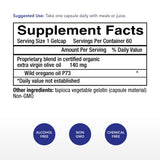 Physician's Strength primer plano de gelcaps que muestra textura y sellado