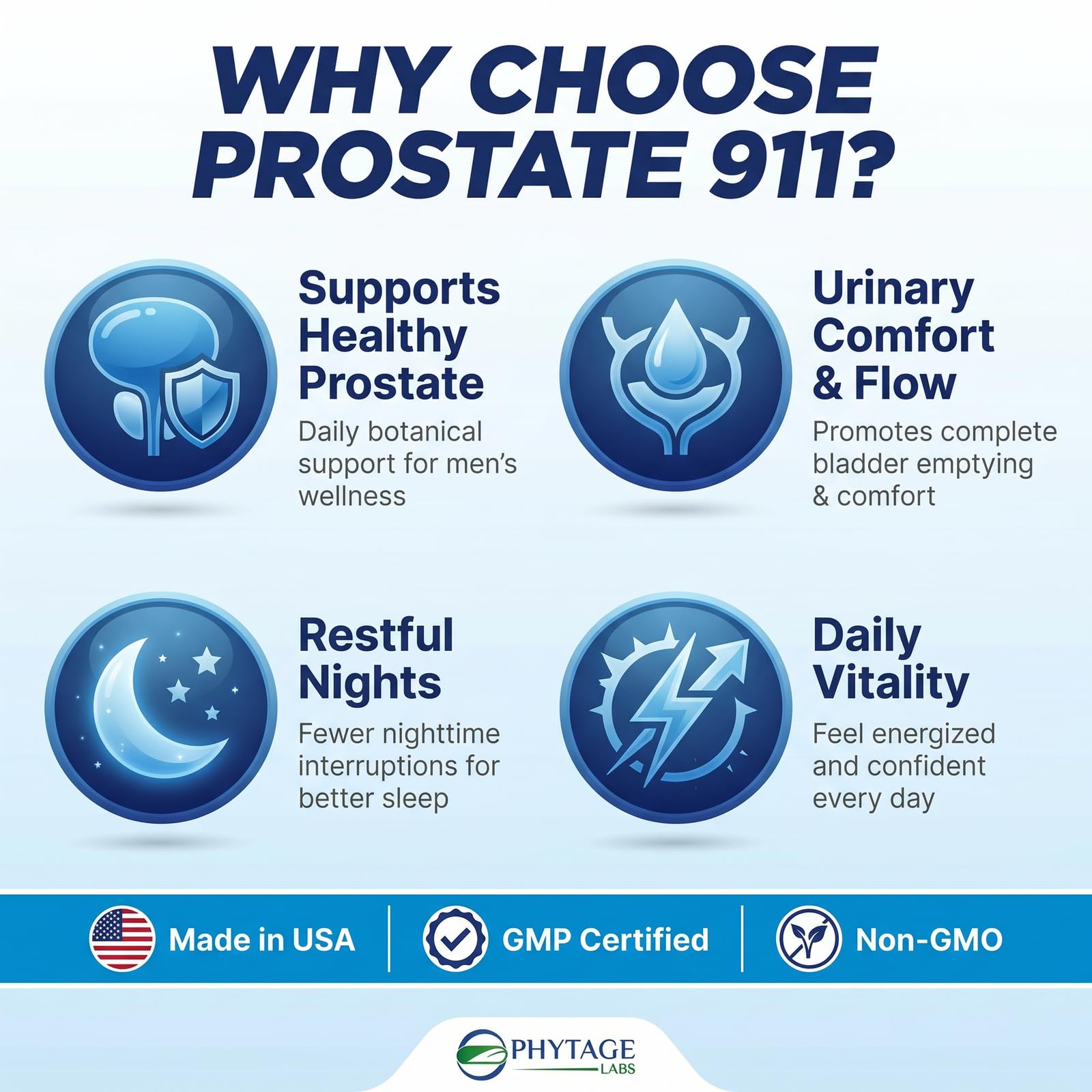 Phytage Labs Prostate 911 polvo de extracto en primer plano para apreciar la pureza