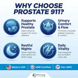 Phytage Labs Prostate 911 polvo de extracto en primer plano para apreciar la pureza