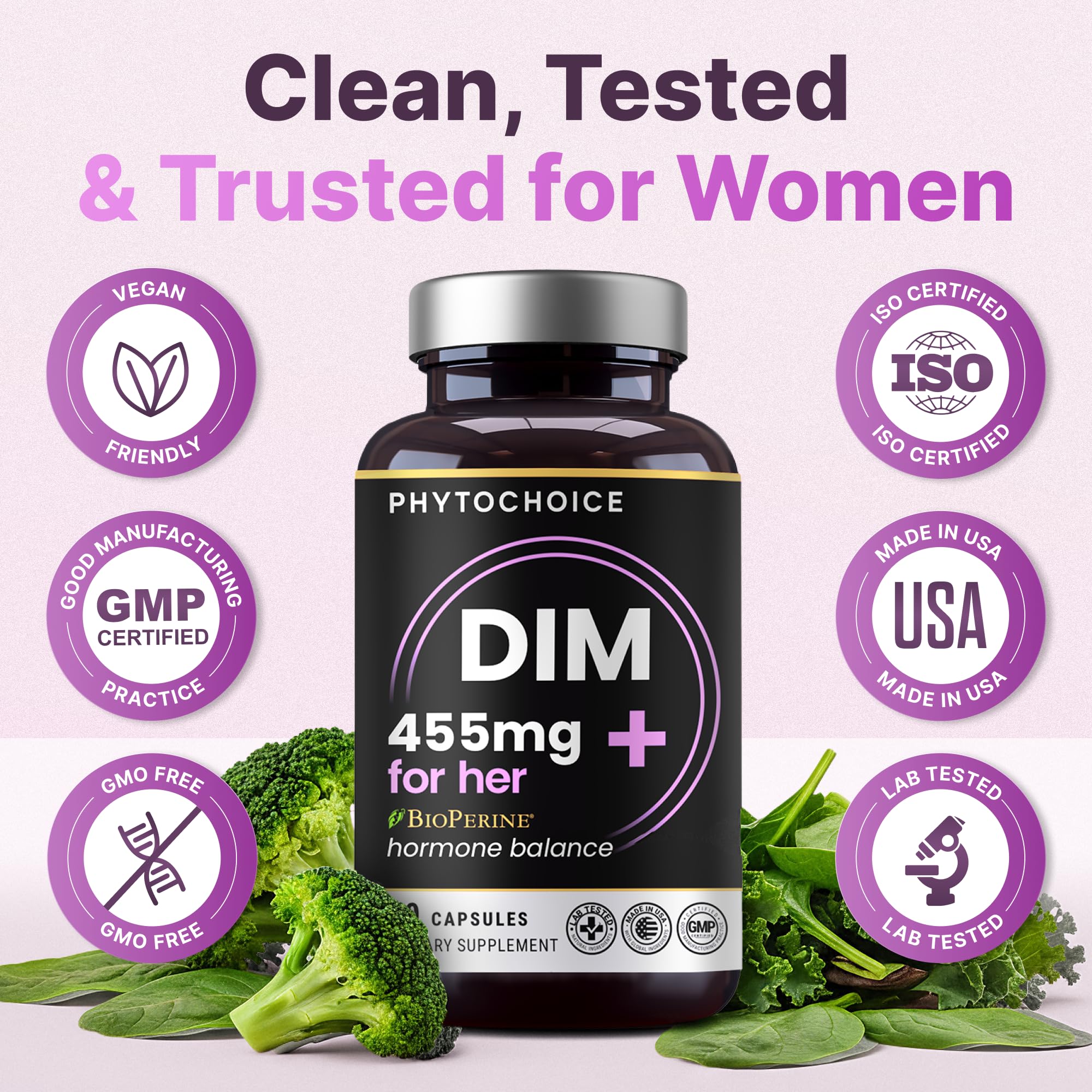 PHYTOCHOICE sello GMP y certificaciones que comunican control de calidad