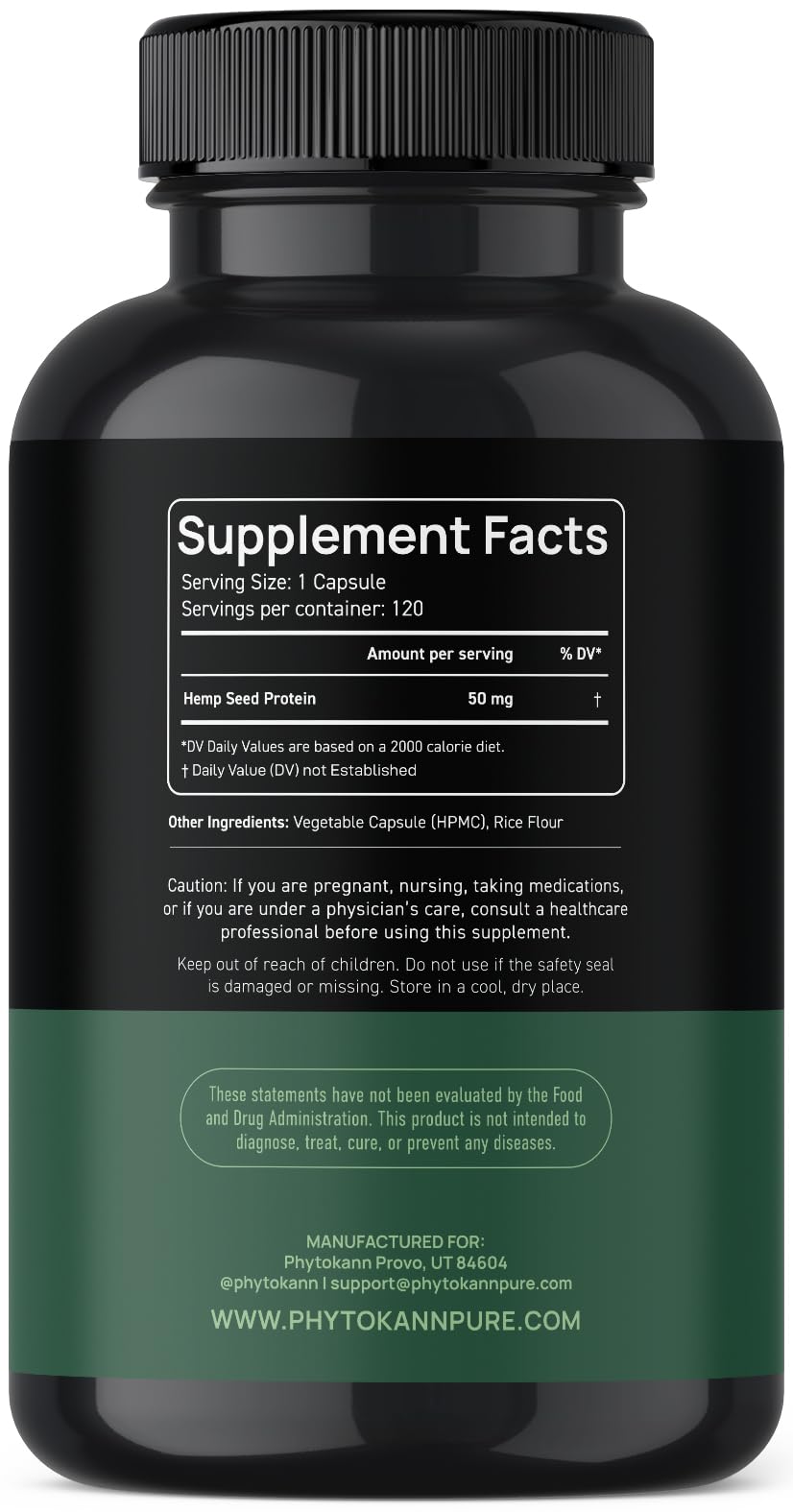 Phytokann aceite y cápsulas con omega 3-6-9 para soporte nutricional
