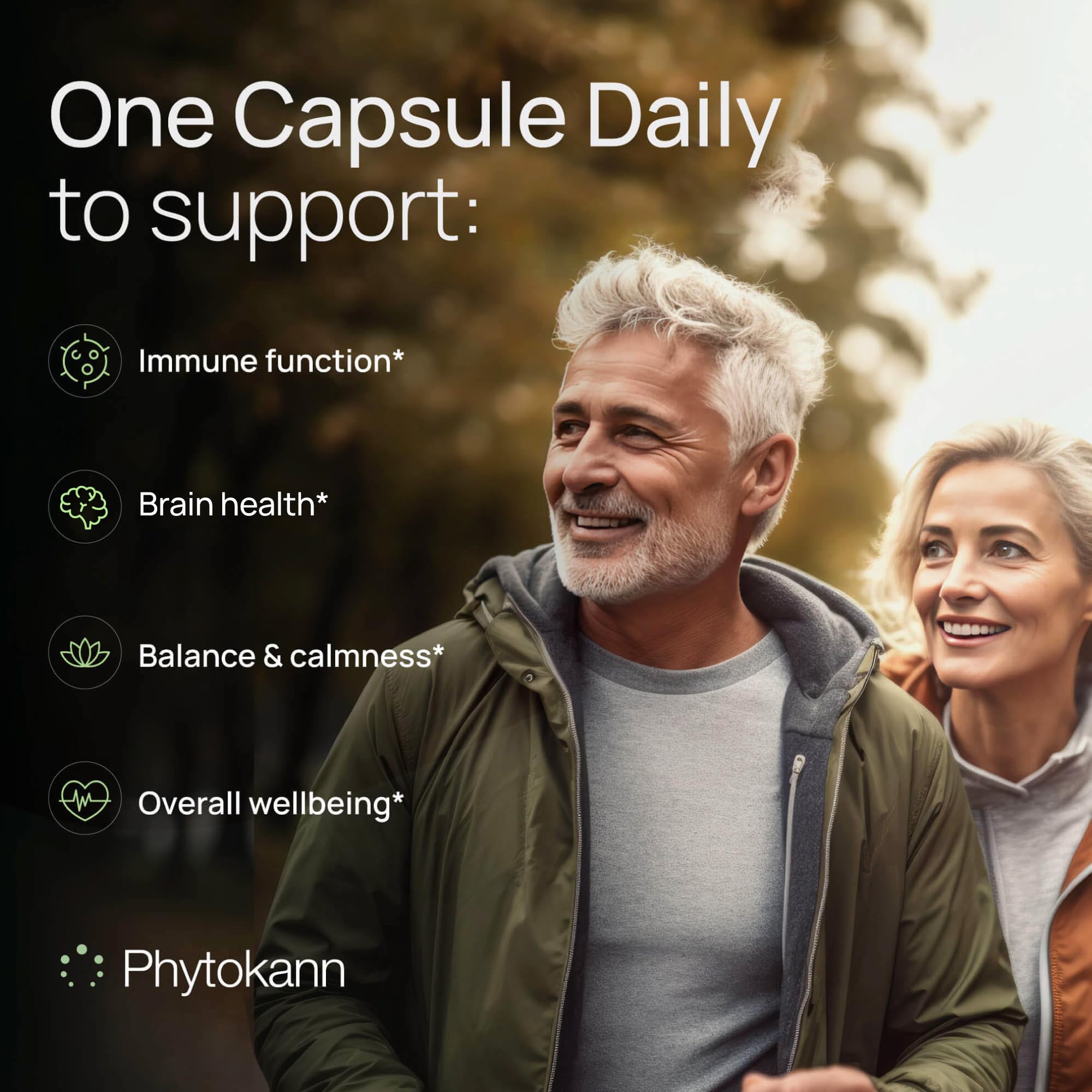 Phytokann polvo de hemp dentro de cápsula resaltando pureza del ingrediente