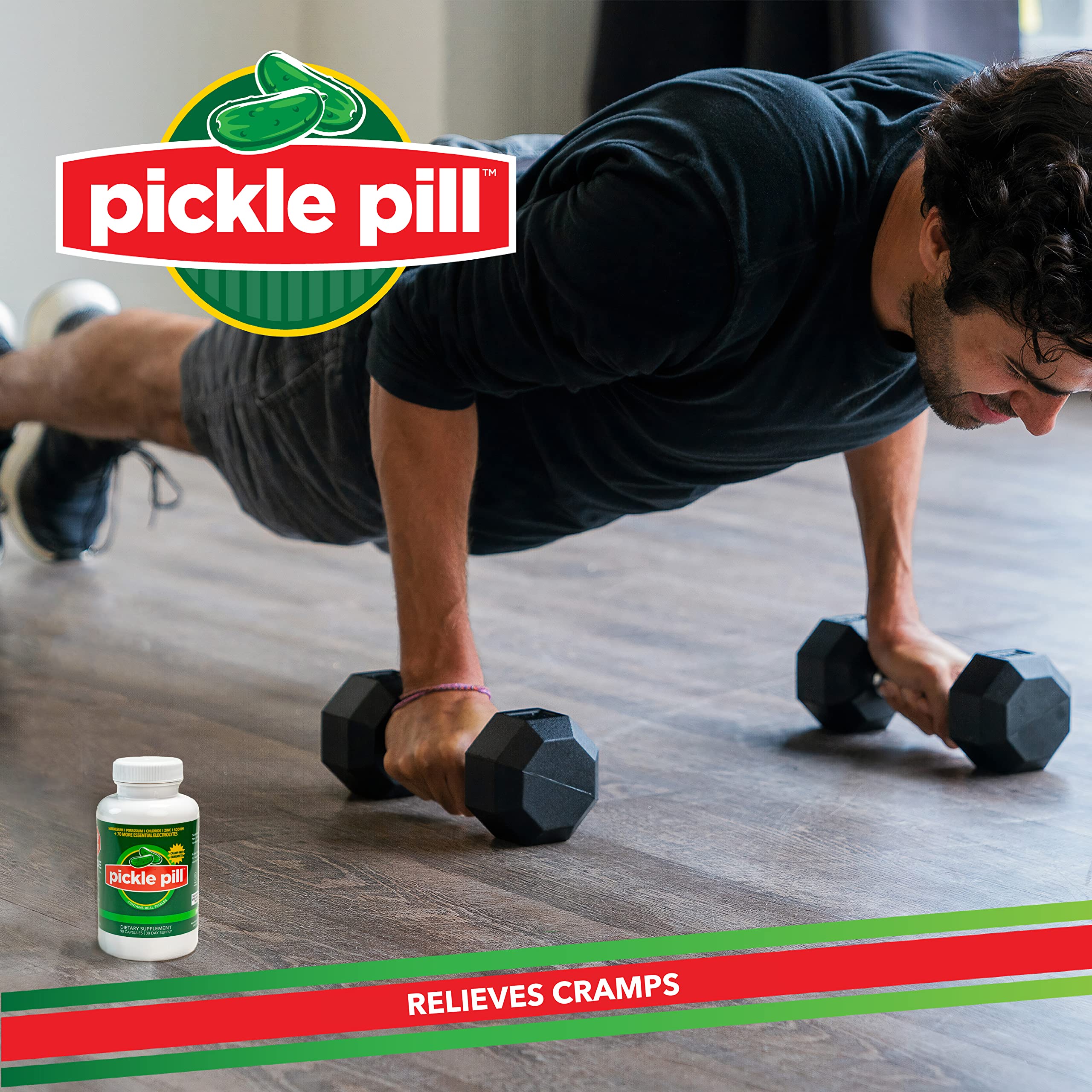 PicklePill cápsulas en primer plano resaltando textura y calidad