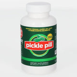 PicklePill frente del empaque mostrando 90 cápsulas y beneficios rápidos