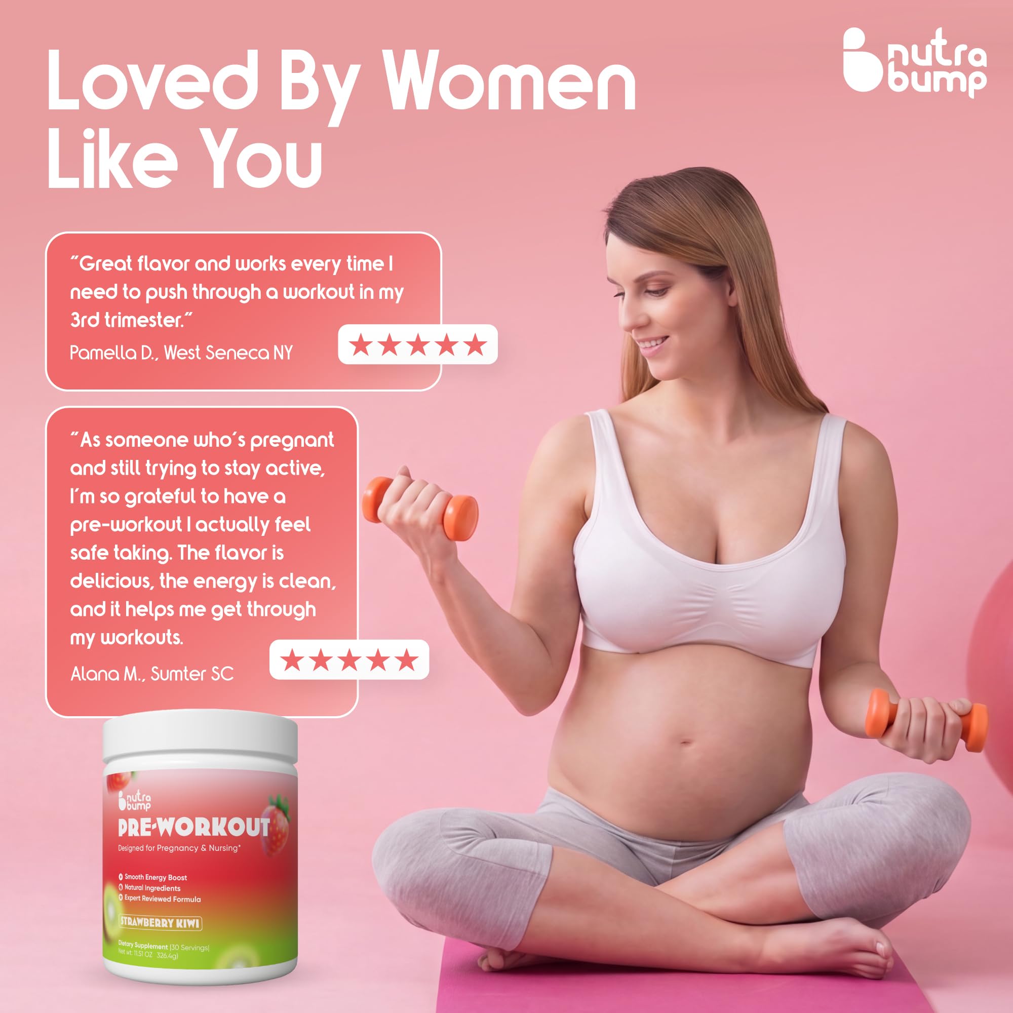PINK NUTRABUMP vista lateral del envase mostrando información de uso