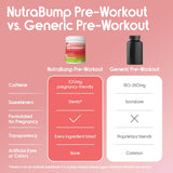 PINK NUTRABUMP bebida preparada en vaso lista para entrenar