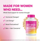 Pink Stork detalle del polvo liofilizado conservando nutrientes