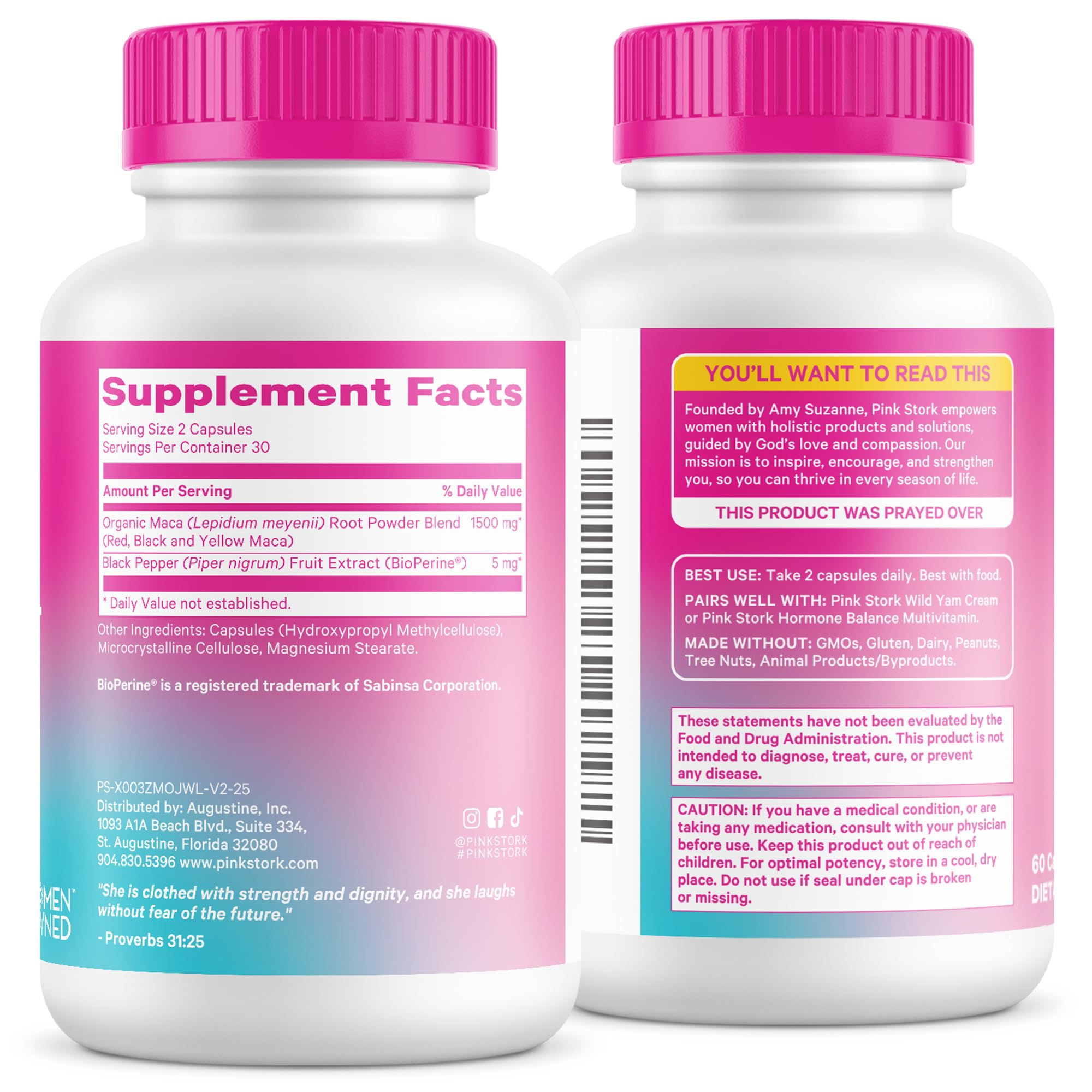 Pink Stork mujer activa mostrando bienestar y equilibrio diario