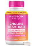 Pink Stork frasco frontal mostrando etiqueta clara y dosis alta