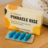 Pinnacle Rise estilo de vida mostrando producto junto a ropa deportiva