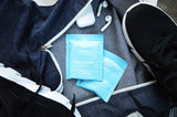 Piper Biosciences bolsitas dentro de mochila, comodidad para viajes