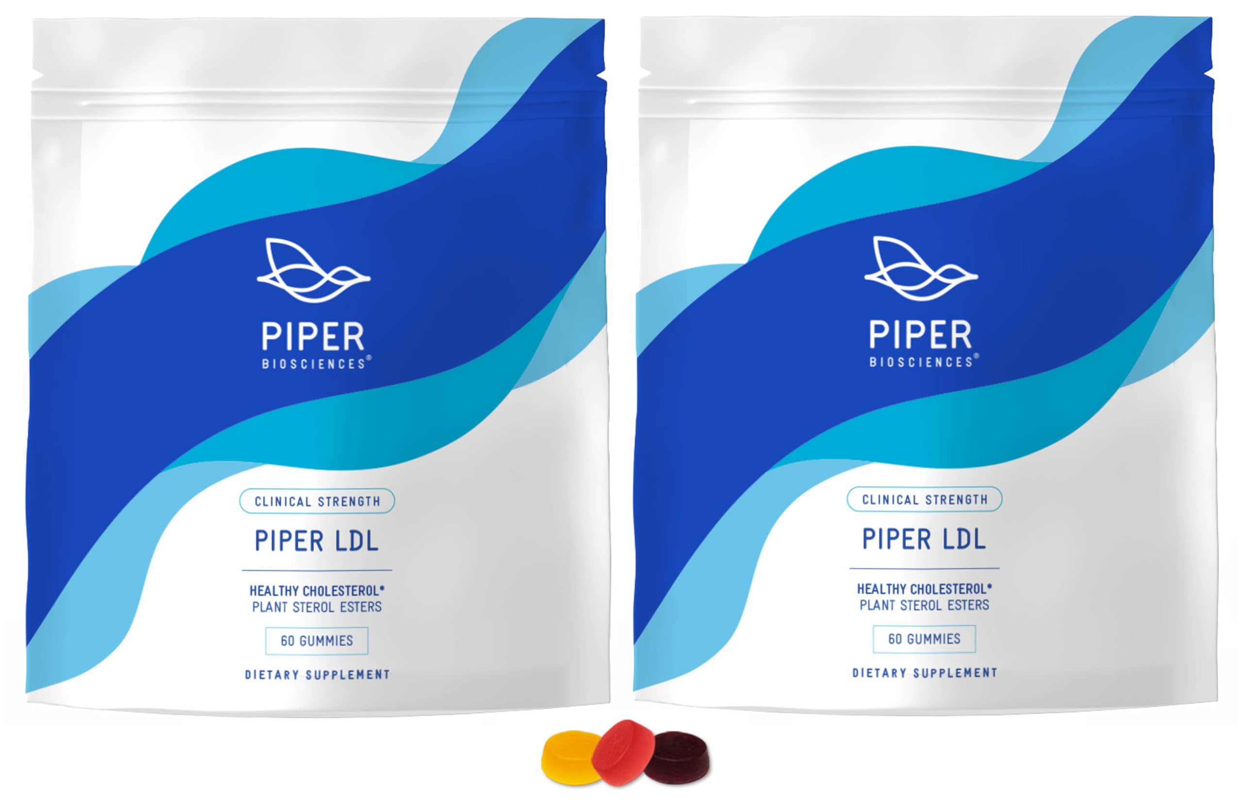 Piper Biosciences frente del envase mostrando marca y beneficio práctico