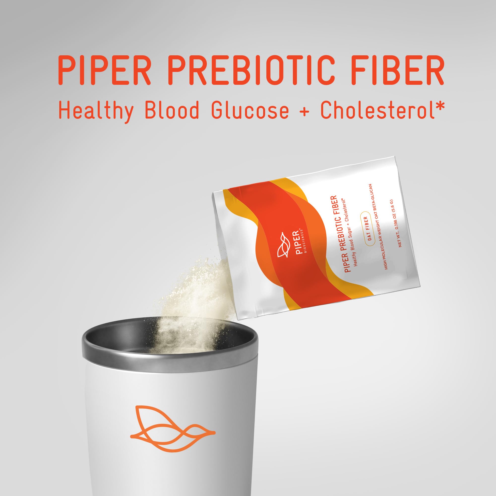 Piper Biosciences sobre individual listo para llevar y preparar al instante