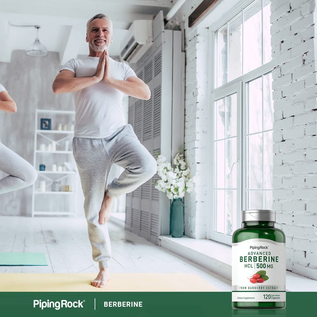 Piping Rock etiqueta con lista de ingredientes y beneficios de calidad