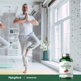 Piping Rock etiqueta con lista de ingredientes y beneficios de calidad
